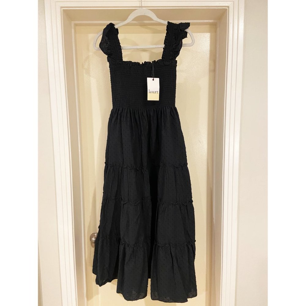 Kourt Calypso Maxi Dress in Black (NEW!)